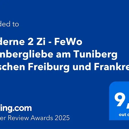 Apartment Moderne 2 Zi - Weinbergliebe Am Tuniberg Zwischen Freiburg Und Frankreich *